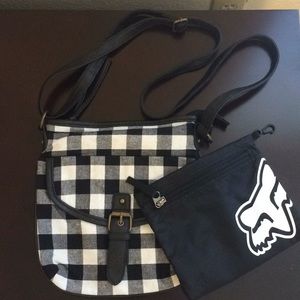 Cross body bag + Fox pouch